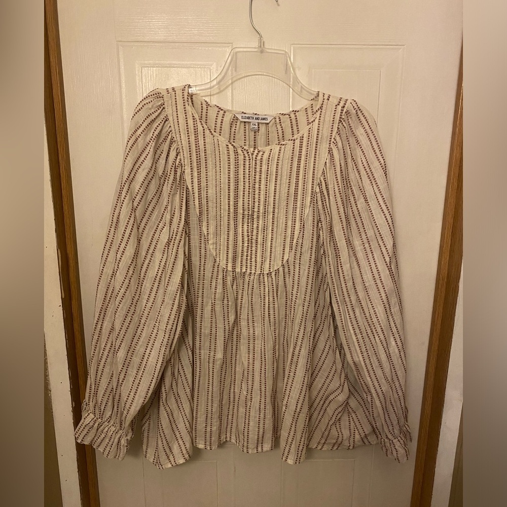 Elizabeth and James Boho Peasant Blouse
